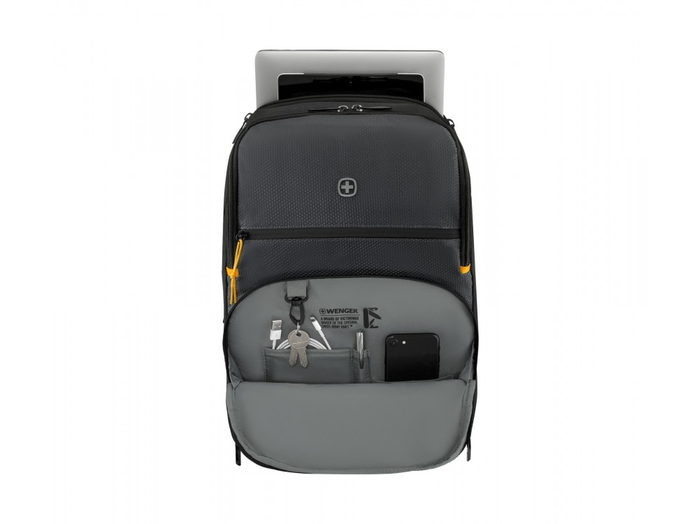 Wenger Move Backpack / Τσάντα Laptop για Laptop έως 16", Gravity Black