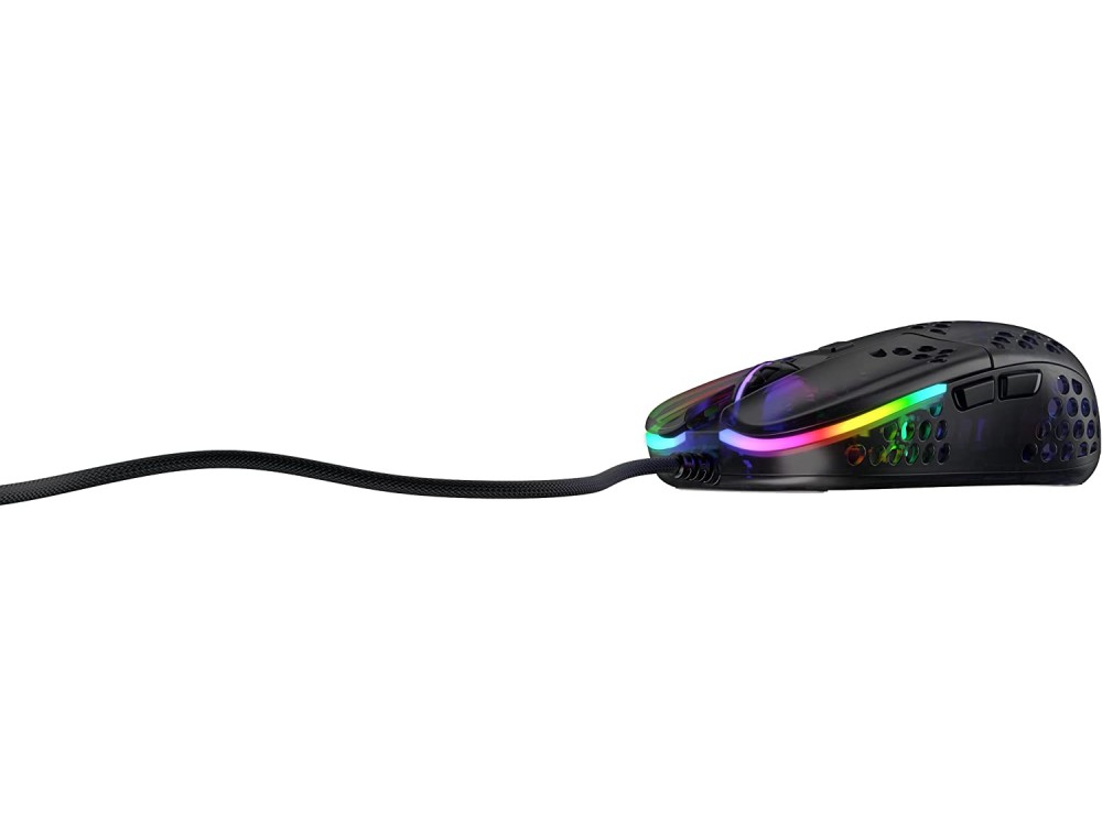 Xtrfy MZ1 ZY’S Rail RGB Optical Gaming Mouse, Gaming Ποντίκι 16.000 DPI, Μαύρο