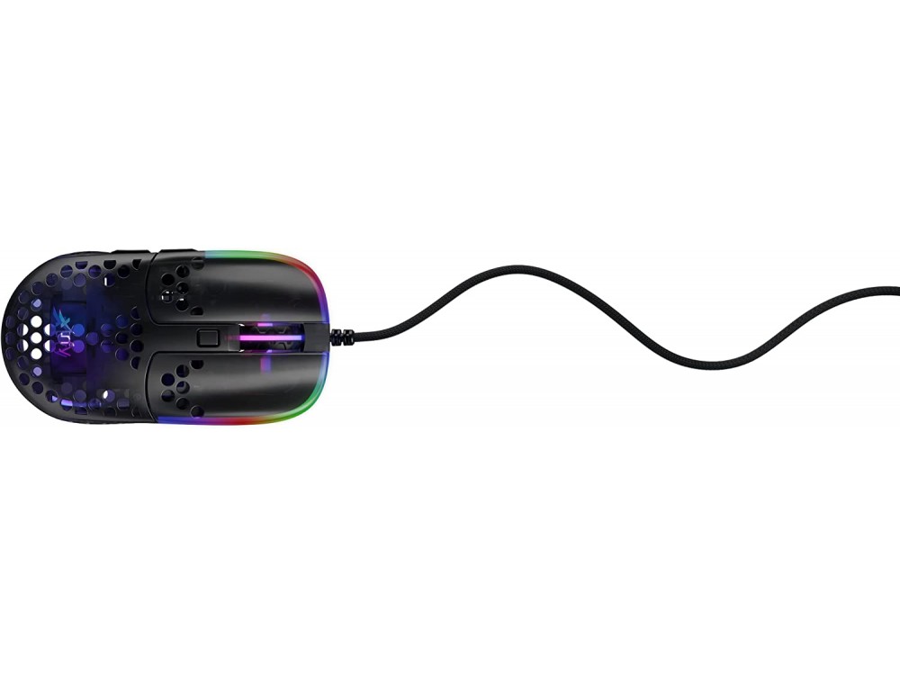 Xtrfy MZ1 ZY’S Rail RGB Optical Gaming Mouse, Gaming Ποντίκι 16.000 DPI, Μαύρο
