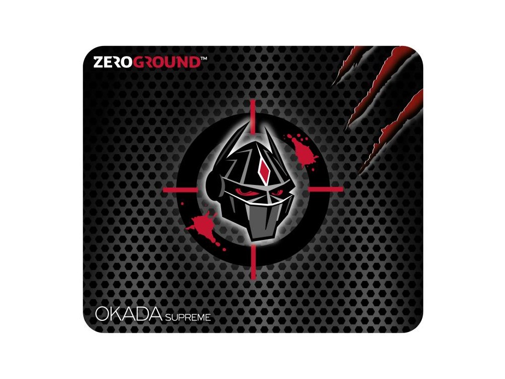 Zeroground MP-1600G OKADA SUPREME v2.0 Gaming Mouse Pad (27x32cm), Μαύρο