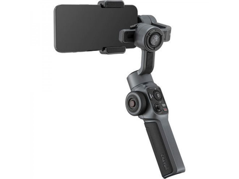 Zhiyun Smooth 5 Mobile Gimbal with 3-Axis Stabilizer & 25 Hours of Operation, Black