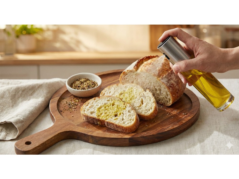 AJ 2-Pack Oil Glass Sprayer for Cooking, 100ml, Δοχείο Λαδιού Σπρέι Γυάλινο, Σετ των 2 Τμχ