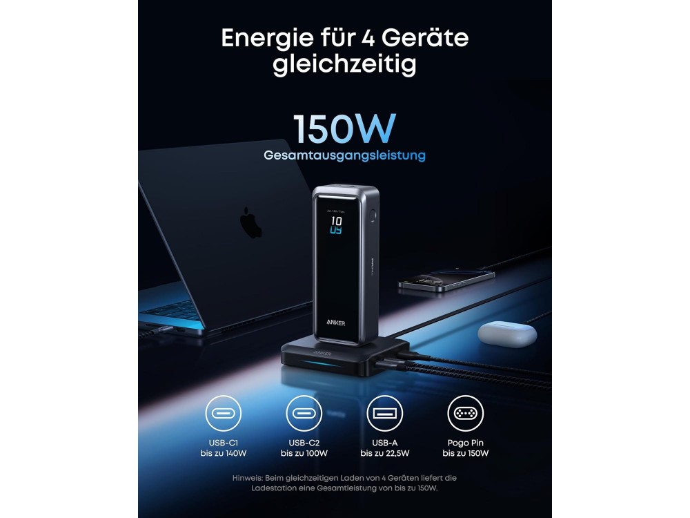 Anker 150W Charging Base για Prime Power Bank