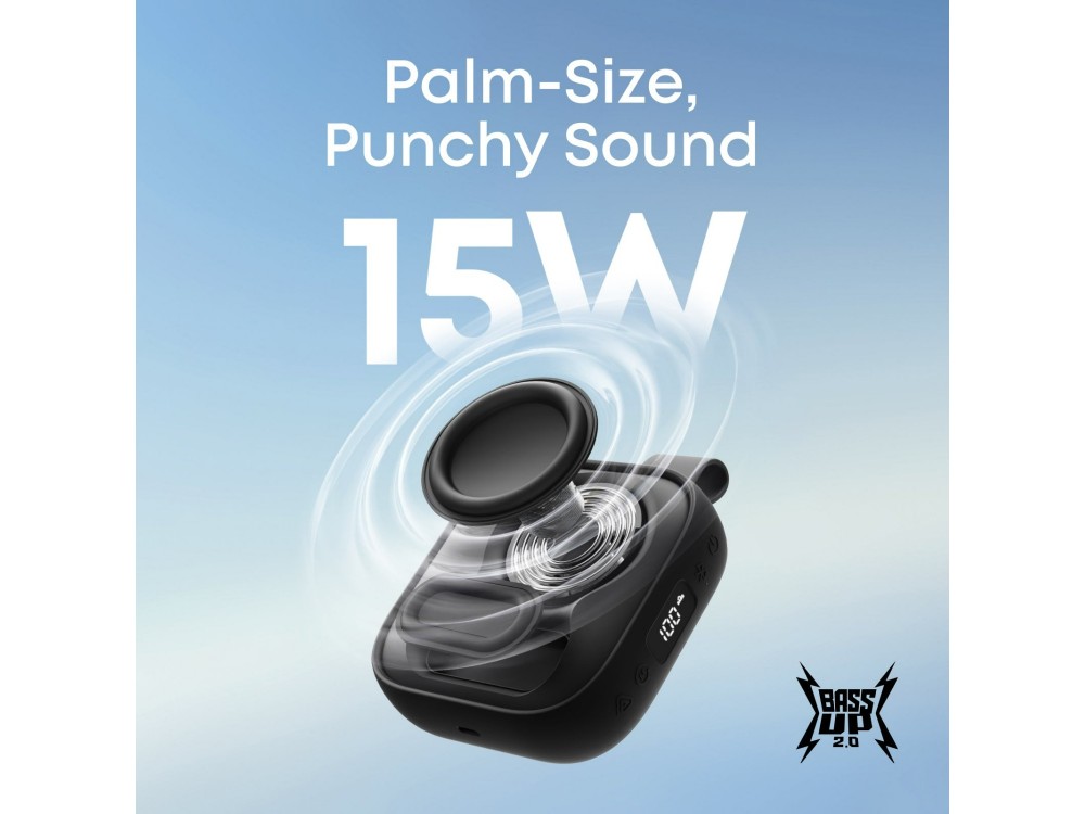 Anker Soundcore Boom Go 3i Φορητό Bluetooth Ηχείο, Black