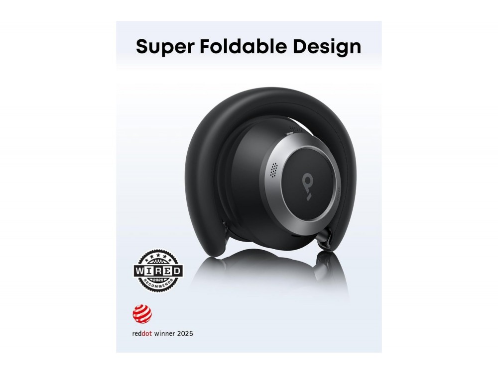 Anker Soundcore Space One Pro Bluetooth 5.3 ακουστικά, 4-Stage Active noise cancellation & LDAC Hi-Res - ΑΝΟΙΓΜΕΝΗ ΣΥΣΚΕΥΑΣΙΑ