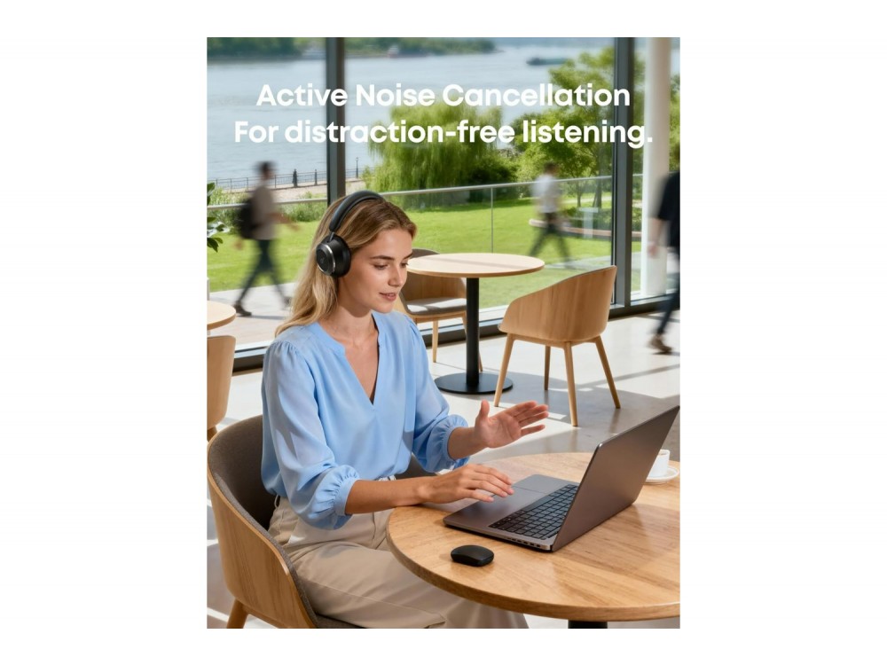 Anker Soundcore Space One Pro Bluetooth 5.3 ακουστικά, 4-Stage Active noise cancellation & LDAC Hi-Res - ΑΝΟΙΓΜΕΝΗ ΣΥΣΚΕΥΑΣΙΑ