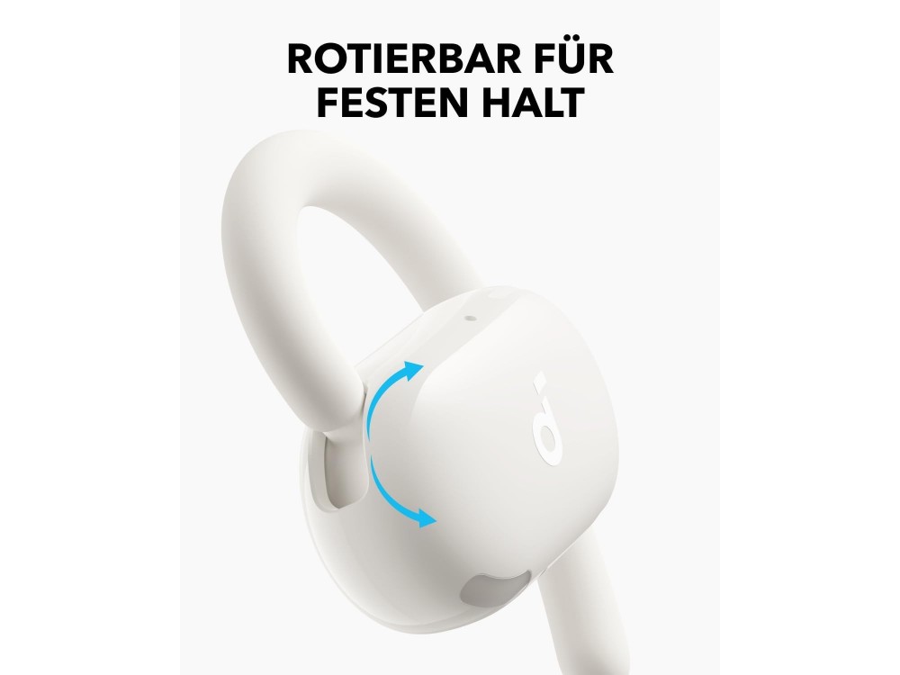 Anker Soundcore V20i Bluetooth On-Ear Headphones, White