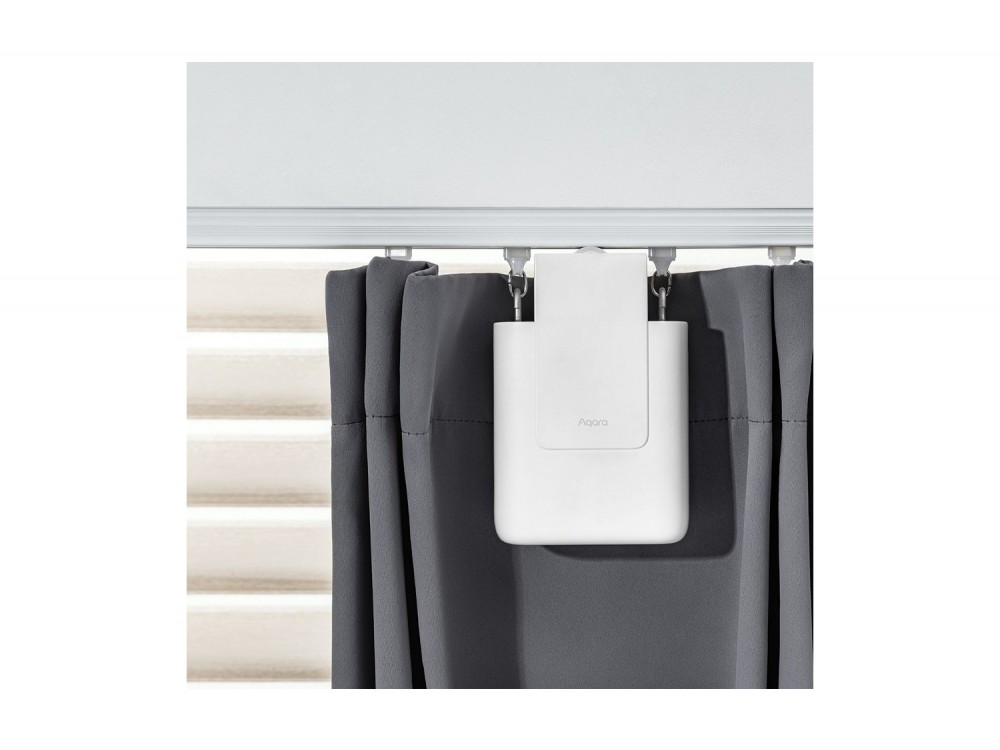Aqara Curtain Driver E1 Μοτέρ Κουρτινών για Ράγα (Track), Zigbee 3.0, έως 12kg, Συμβατό με HomeKit & Alexa