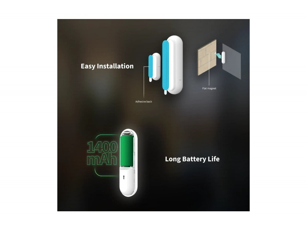 Aqara Door and Window Sensor P2 Ασύρματος Αισθητήρας Πόρτας/Παραθύρου, Matter over Thread