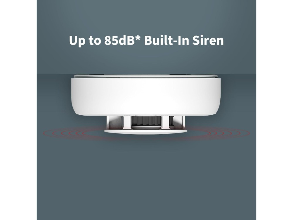 Aqara Smart Smoke Detector Zigbee 3.0 Ανιχνευτής Καπνού 85dB με Μπαταρία 10 Ετών, Συμβατός με HomeKit & Matter