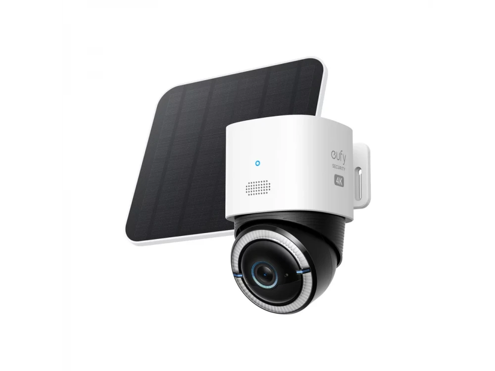 Anker Eufy 4G LTE Security Cam 4K UHD Pan & Tilt, WiFi, AI with Solar Panel Bidirectional Audio