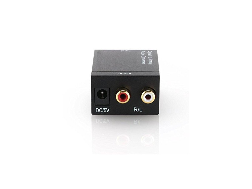 Nordic Digital to Analog Audio Converter, DAC Coaxial/SPDIF/RCA/3.5mm adapter - SGM-107