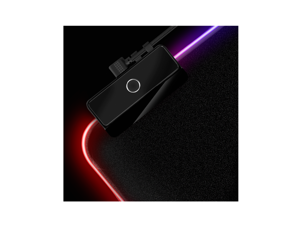 Spirit of Gamer RGB Gaming Mouse Pad XXL (86x33cm) με RGB Φωτισμό - Μαύρο