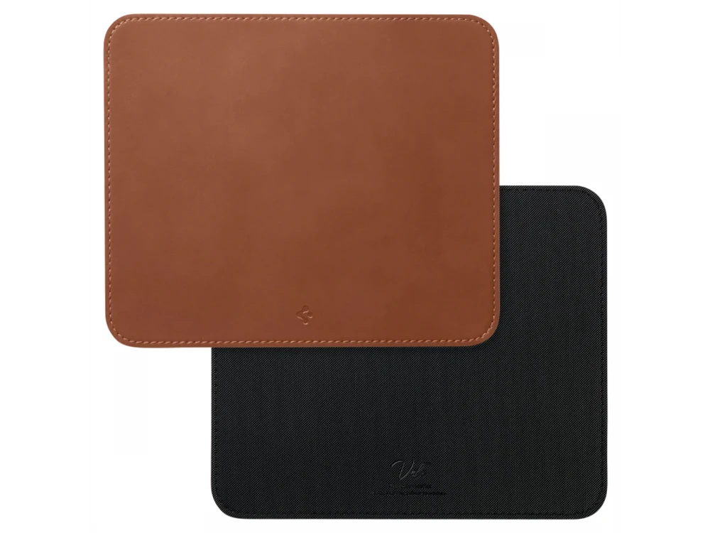 Spigen LD301 Mouse Pad (25x21cm) Vegan Leather, Brown