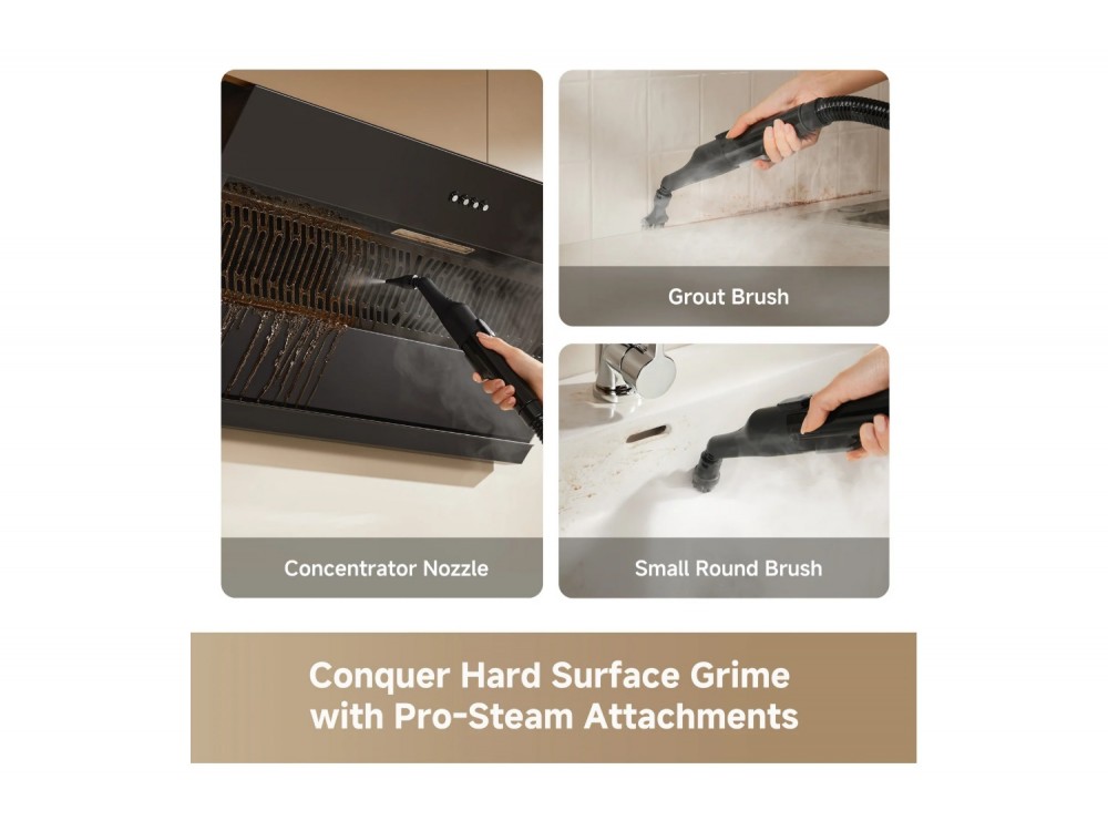 Dreame N20 Steam, Φορητή Ατμοκαθαριστική Συσκευή Αφαίρεσης Λεκέδων για Χαλιά & Ταπετσαρίες
