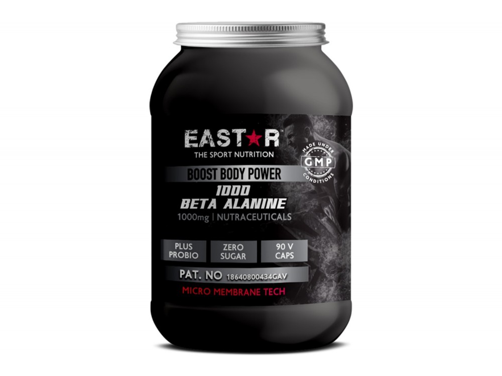 Eastar Beta Alanine 90 Vegan Caps 1000mg