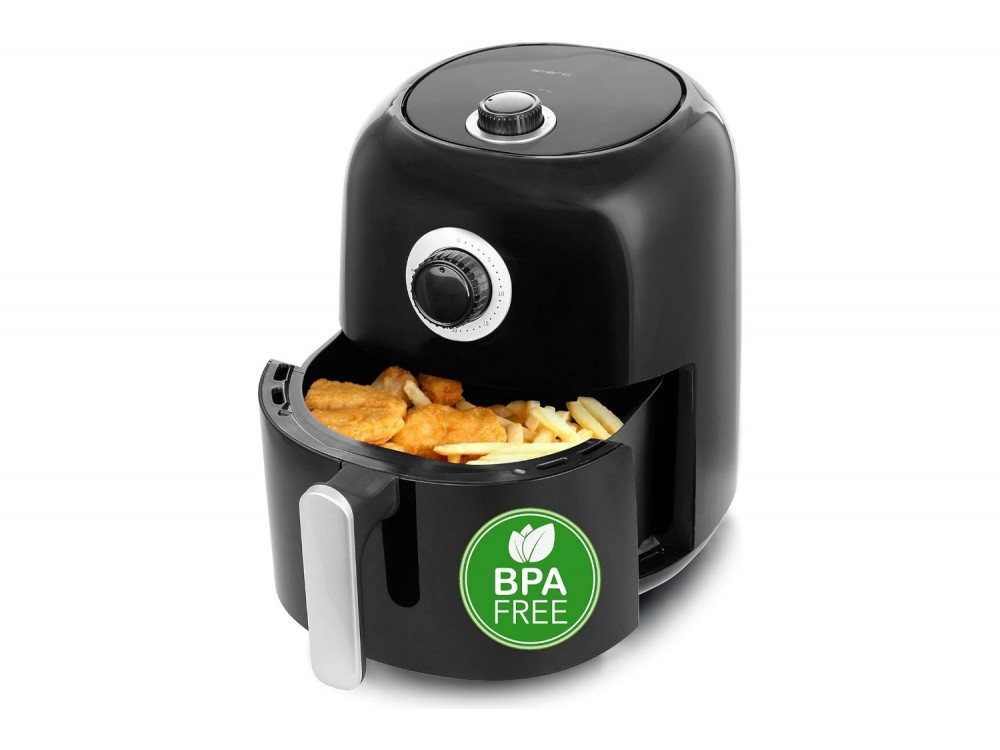 Emerio Air Fryer, Φριτέζα Αέρος 3lt για Υγιεινό Μαγείρεμα, 1450W, BPA free με Χρονοδιακόπτη 30 Λεπτών - ΑΝΟΙΓΜΕΝΗ ΣΥΣΚΕΥΑΣΙΑ