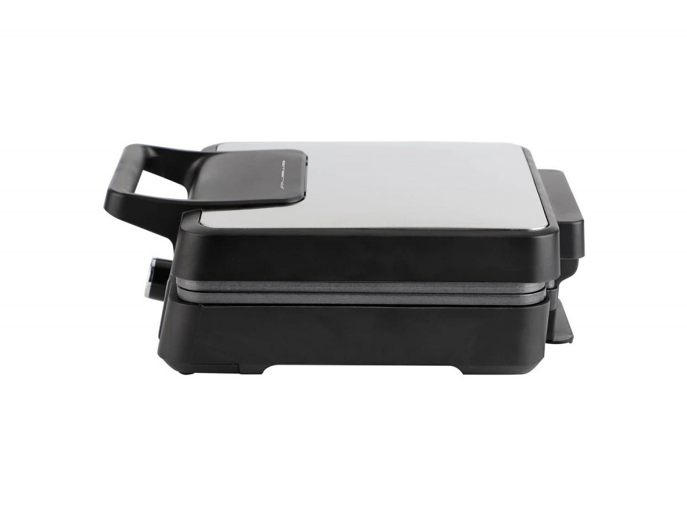 Emerio Waffle Maker, Διπλή Βαφλιέρα 1200W για 4 Βελγικές Βάφλες, με Αντικολλητική Επίστρωση & Ρυθμιζόμενο Θερμοστάτη