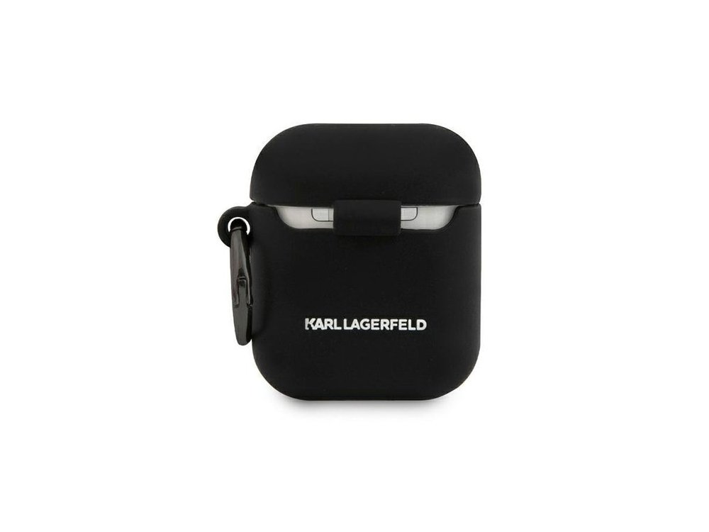 Karl Lagerfeld AirPods Choupette Silicone Case, Black