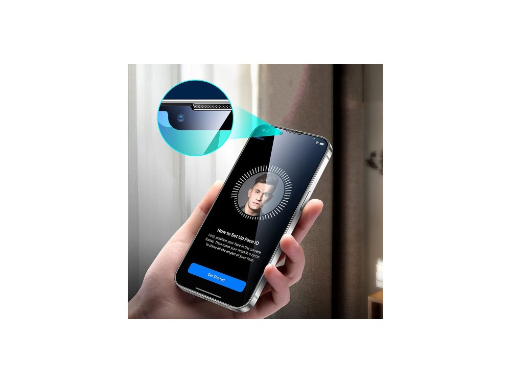 ESR iPhone 13 Pro Max / 14 Plus Tempered Glass Premium Screen Protector με Installation frame