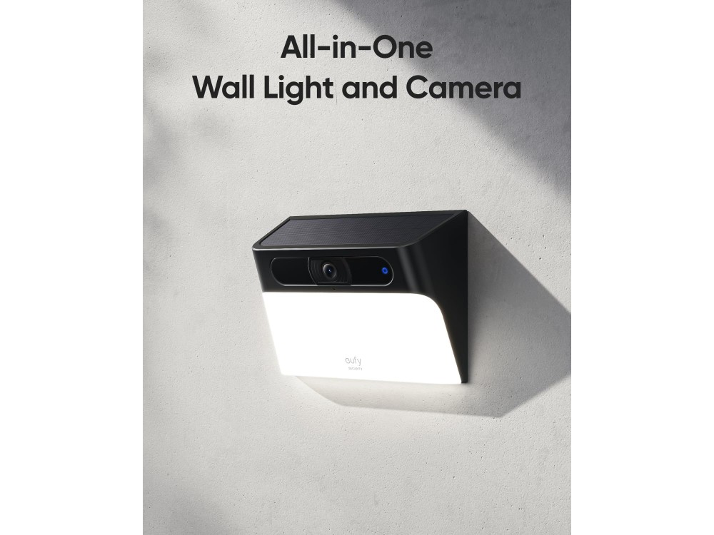 Anker S120 Αδιάβροχη Κάμερα Παρακολούθησης IP65, Wi-Fi, 4MP Full HD+ με Motion Activated Light & Αμφίδρομη Επικοινωνία