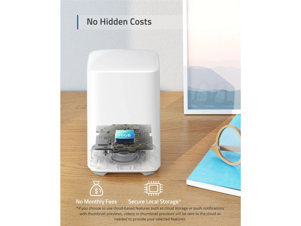 Anker eufyCam 2 Pro 2K Add-on Camera για χρήση με EufyCam 2 Κέντρο (HomeBase 2), T81403D2 - ΑΝΟΙΓΜΕΝΗ ΣΥΣΚΕΥΑΣΙΑ