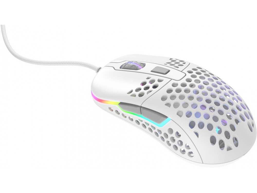 Xtrfy M42 RGB Optical Gaming Mouse Ultra-Light 400 - 16.000 DPI με Pixart 3389 Sensor, White