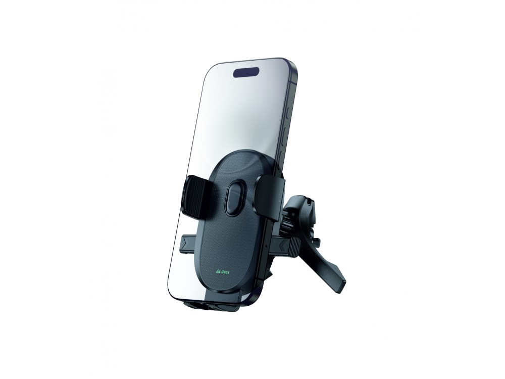 iPEAX CLIP-2 Car Phone Mount, Βάση Αυτοκινήτου αεραγωγού με Ρυθμιζόμενα Άγκιστρα, Black