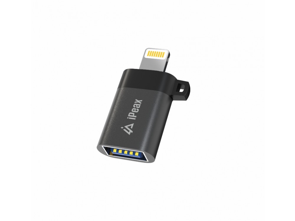 iPEAX Αντάπτορας Lightning σε USB-Α Θηλυκό, OTG Adapter USB-A Female to Lightning Male