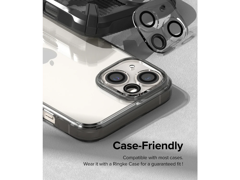 Ringke iPhone 14 / 14 Plus Camera Lens Protector Tempered Glass, Προστατευτικό τζαμάκι Καμερών, Σετ των 2