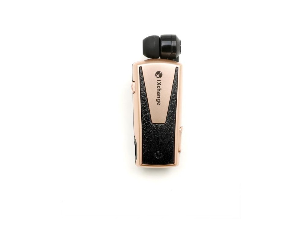 iXchange UA-42QT-V In-ear Bluetooth 5.0 Handsfree, Retractable, Gold