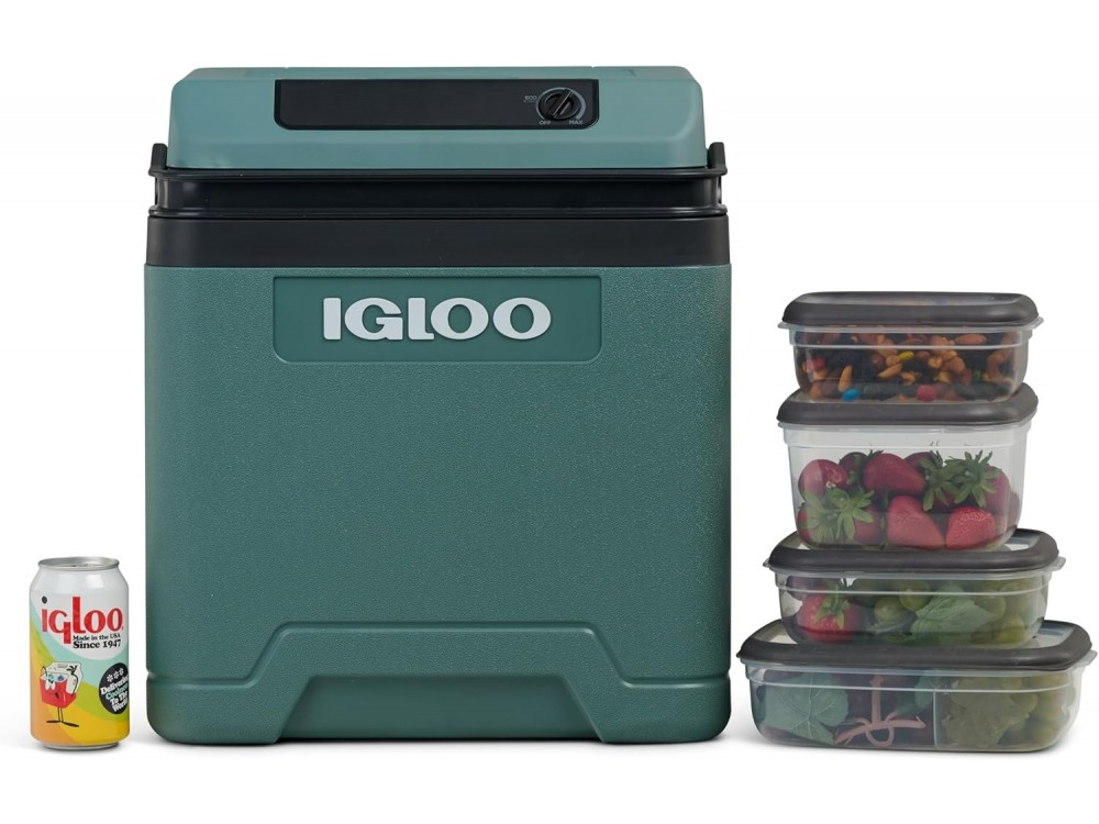 Igloo IE27 ACDC Ηλεκτρικό Φορητό Ψυγείο 26L με Τροφοδοσία 12V & 230V