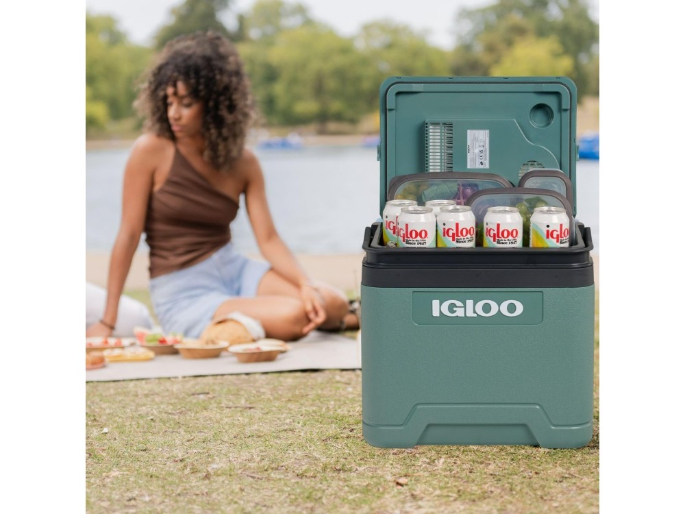 Igloo IE27 ACDC Ηλεκτρικό Φορητό Ψυγείο 26L με Τροφοδοσία 12V & 230V