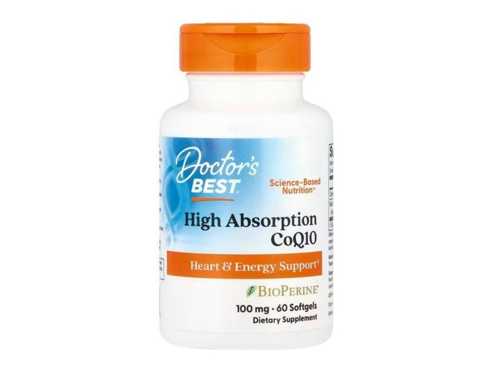 Doctors Best High Absorption CoQ10 with BioPerine 400mg - 60 vcaps