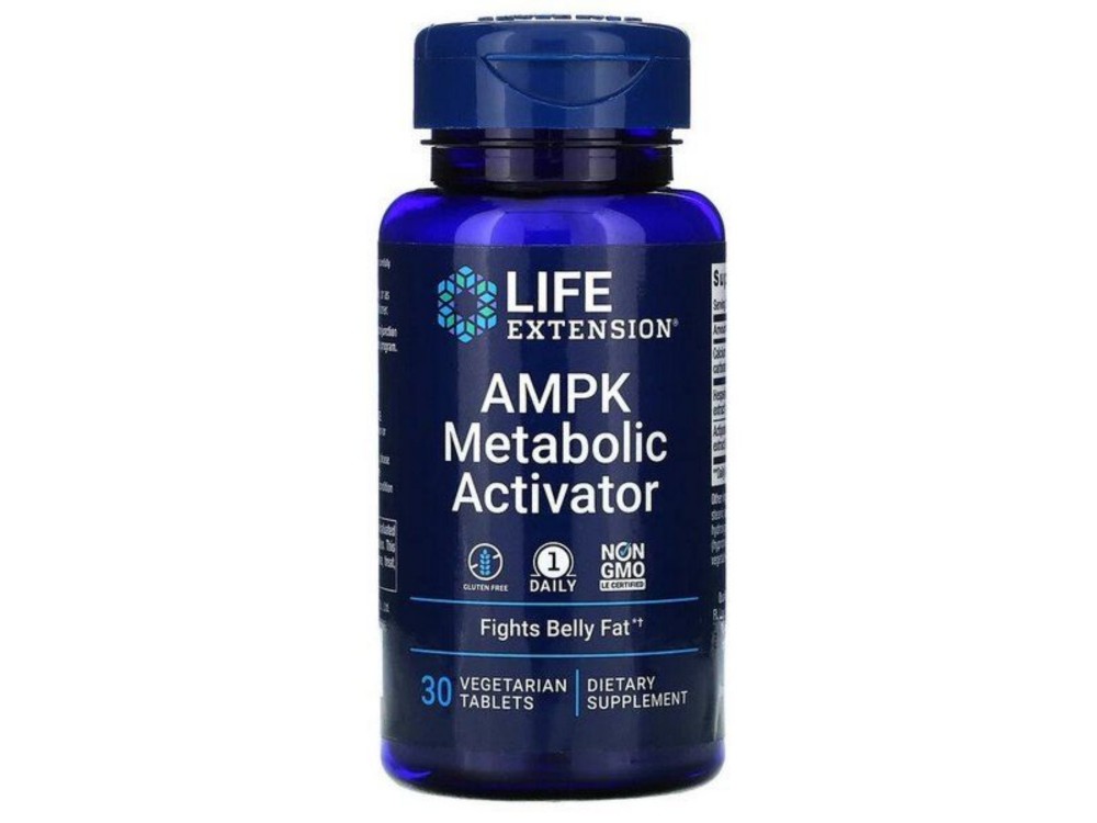 Life Extension AMPK Metabolic Activator - 30 vegetarian tabs