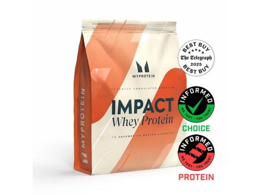 Myprotein Impact Whey Protein Πρωτεΐνη Ορού Γάλακτος 1kg, Cookies and Cream