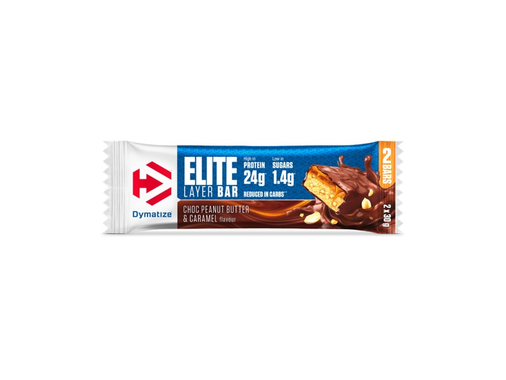 Dymatize Elite Layer Μπάρα Πρωτεΐνης με Γεύση Chocolate Peanut Butter Caramel 60gr