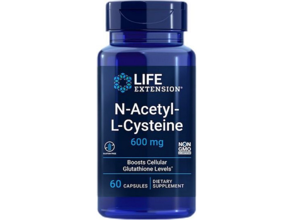 Life Extension N-Acetyl-L-Cysteine 600mg - 60 caps