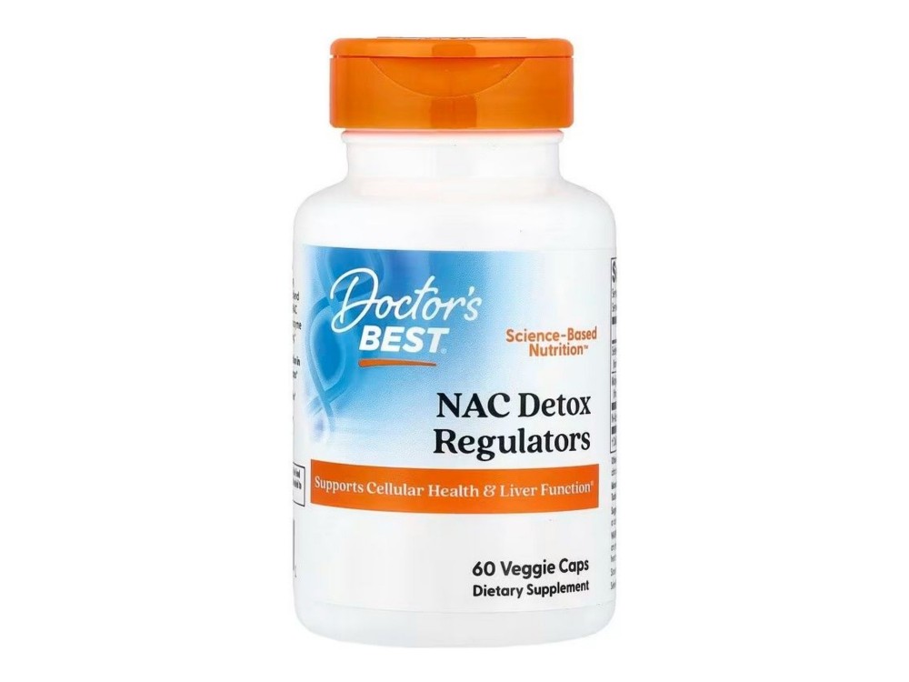 Doctors Best NAC Detox Regulators - 60 vcaps