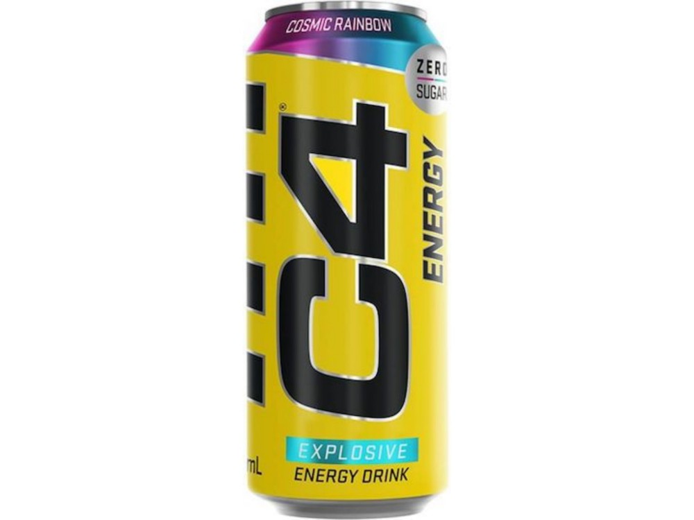 Cellucor C4 Energy Drink Cosmic Rainbow με Ανθρακικό Χωρίς Ζάχαρη σε Κουτί 500ml
