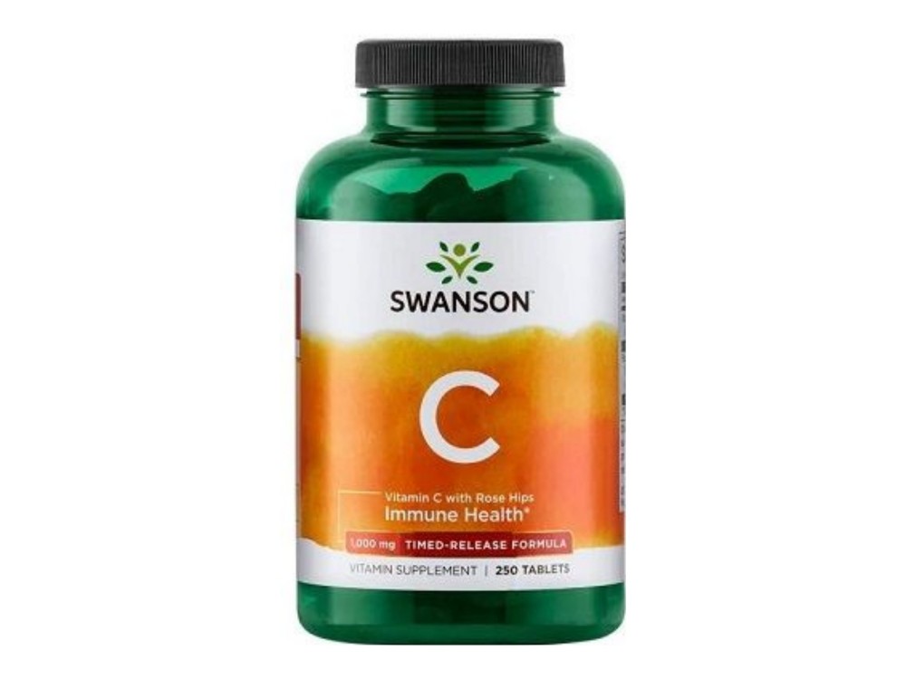 Swanson Vitamin C with Rose Hips Extract 1000mg - 250 caps