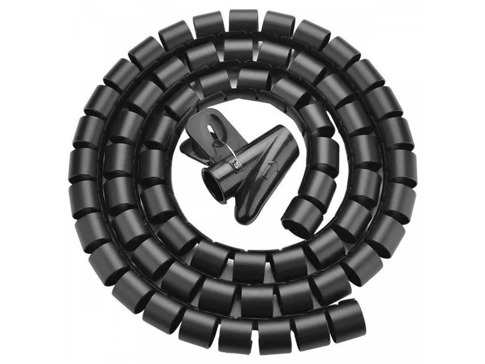 Ugreen Cable Spiral organizer 3m. Length & 25mm Diameter, Black