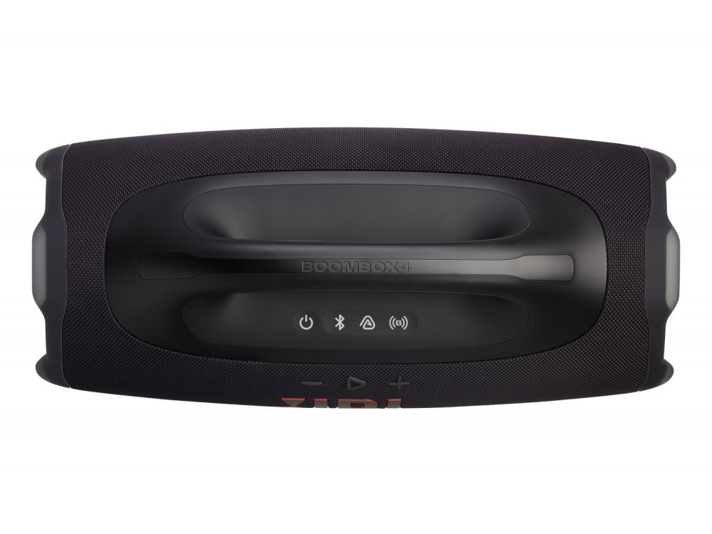 JBL Boombox 4 Αδιάβροχο Φορητό Ηχείο Bluetooth 5.4, 210W (200W με Μπαταρία), IP68, 28 Ώρες (+6 με Playtime Boost), Black