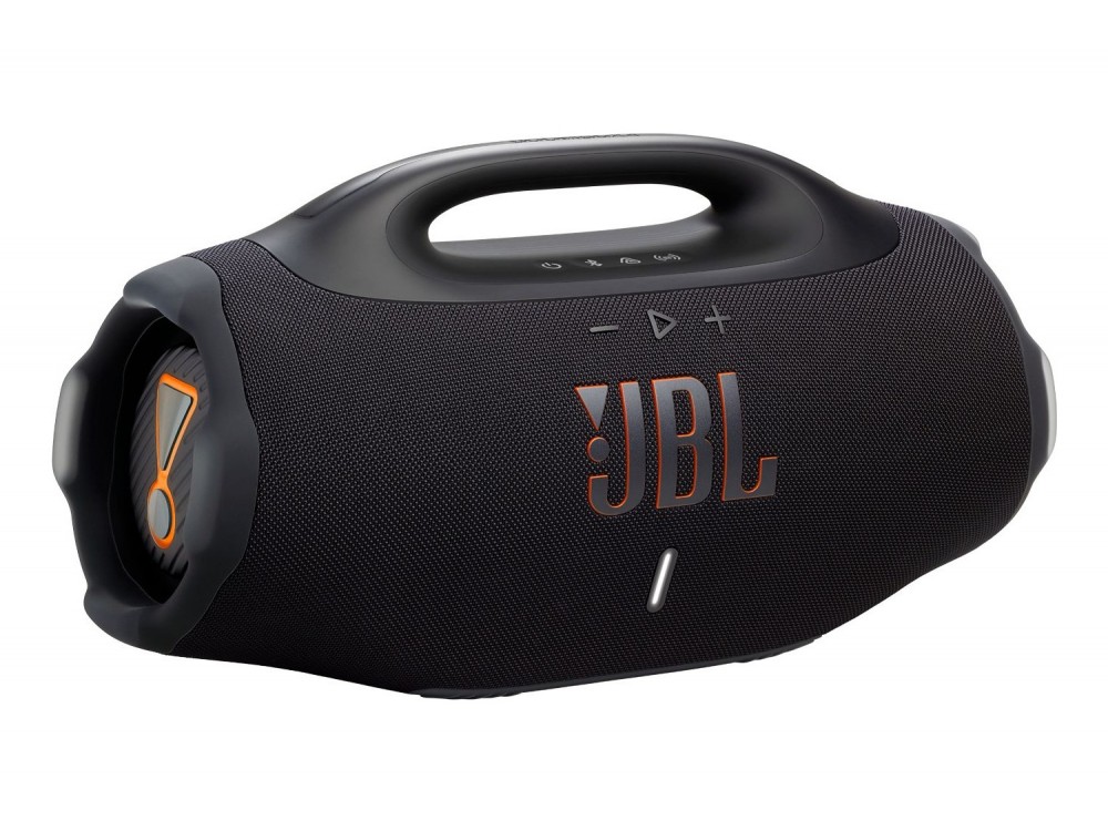 JBL Boombox 4 Αδιάβροχο Φορητό Ηχείο Bluetooth 5.4, 210W (200W με Μπαταρία), IP68, 28 Ώρες (+6 με Playtime Boost), Black