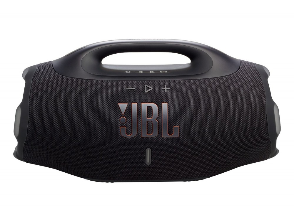 JBL Boombox 4 Αδιάβροχο Φορητό Ηχείο Bluetooth 5.4, 210W (200W με Μπαταρία), IP68, 28 Ώρες (+6 με Playtime Boost), Black