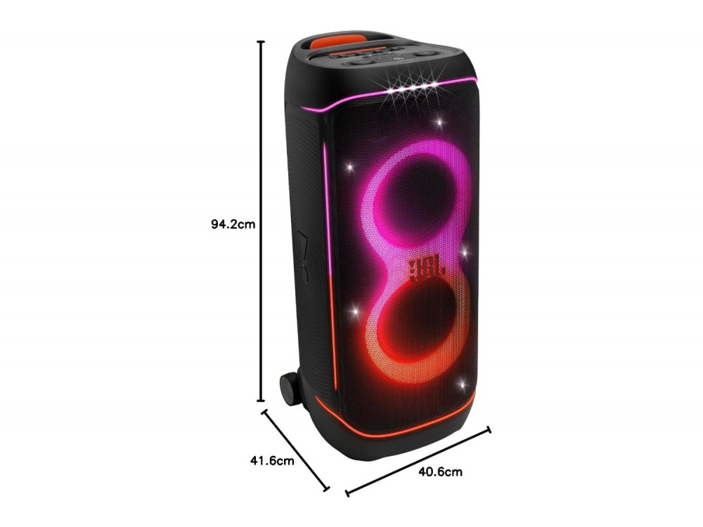 JBL PartyBox 720 Φορητό Bluetooth Ηχείο 800W με RGB Φωτισμό & Multi-Speaker Connection, IPX4