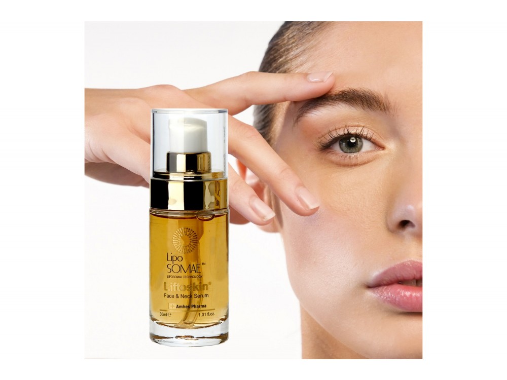 LipoSOMAE Liftoskin® Face & Neck Serum, Ενυδατικό & Αντιγηραντικό Serum Προσώπου για Σύσφιξη 30ml