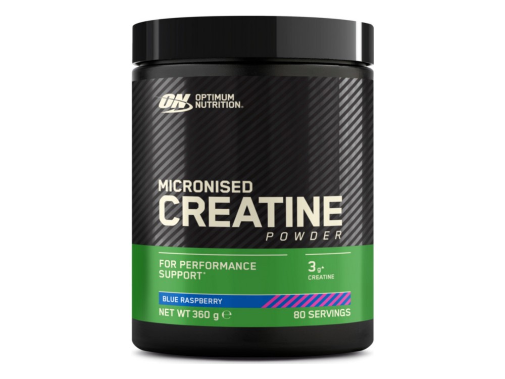 Optimum Nutrition Micronised Creatine Μονοϋδρική Κρεατίνη 360g, Blue Raspberry