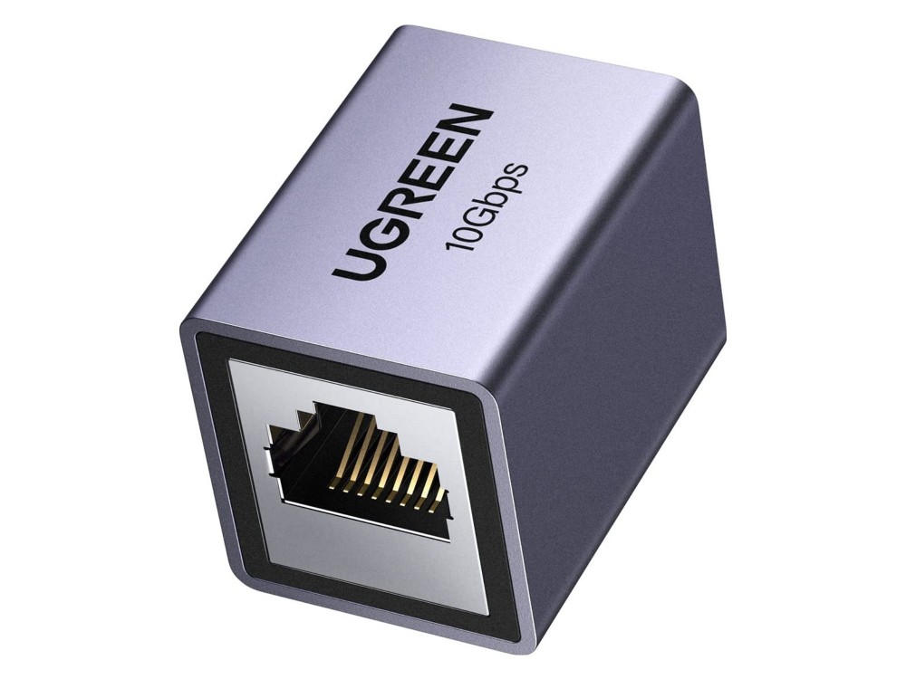 Ugreen Αντάπτορας Προέκτασης Δικτύου RJ45 Male-Male 10Gbps