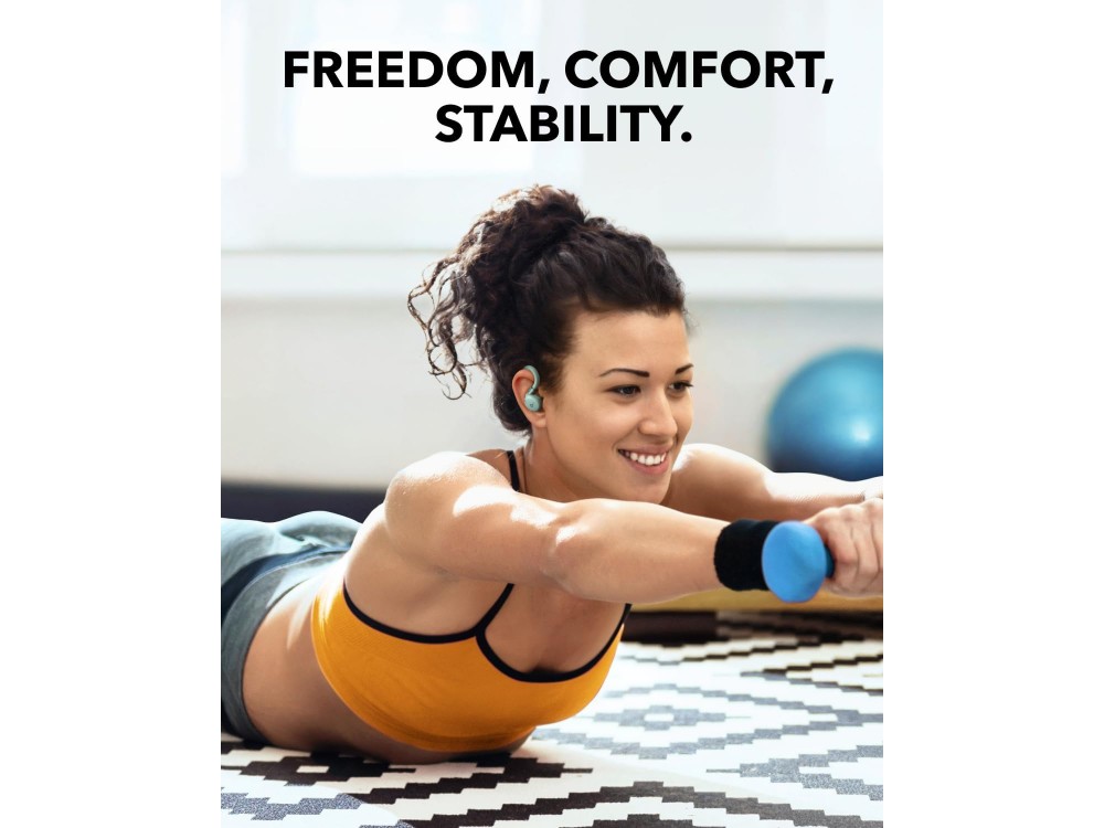 Anker Soundcore Sport X20 ANC Bluetooth 5.3 Ακουστικά TWS με Rotatable Ear Hooks & IP68, Green